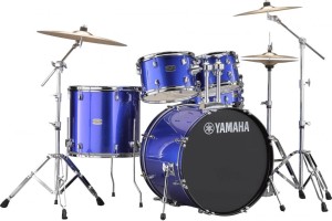 YAMAHA Rydeen Rock Fine Blue + Paiste 101