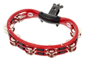 MEINL TMT2R Red Tambourine with Holder (steel)