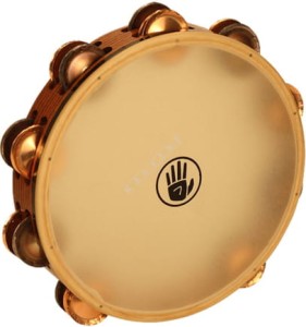 BLACK SWAMP TC1S Chromium 25/Phosphor Bronze Tambourine 10"