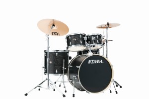 TAMA Imperialstar Rock Set (BOW) + Meinl HCSB