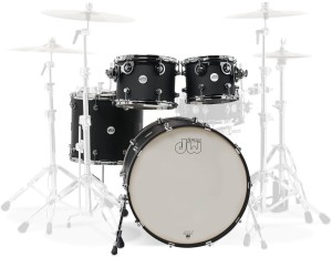 DW Design Rock Shell Set (Black Satin)