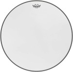 REMO Powerstroke 3 White Suede Bass 22"