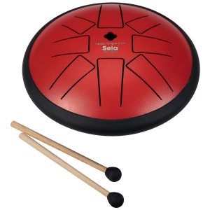 SELA SE362 Melody Tongue Drum 6" F Minor Red