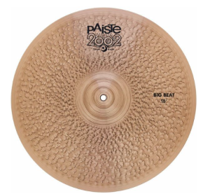 PAISTE 2002 Black Big Beat Singles 18"