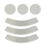 GRV G33C żelki tłumiące transparentne (3+3 sztuki)