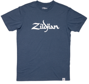 ZILDJIAN Classic Logo T-shirt (XL) Blue