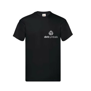 DIRIL Koszulka czarna z logo (XL)