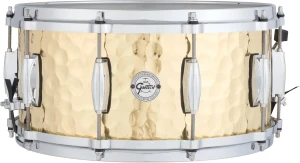 GRETSCH Hammered Brass 14x6,5" Snare - Gold
