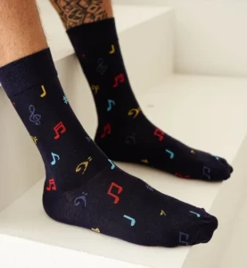 SILESIA DRUM Socks - Navy Blue (43-46)