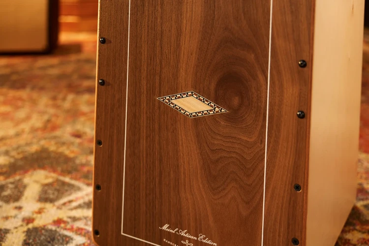 MEINL Percussion Artisan Edition Serie String Cajon Cantina Line - Walnut 12_11zon.webp