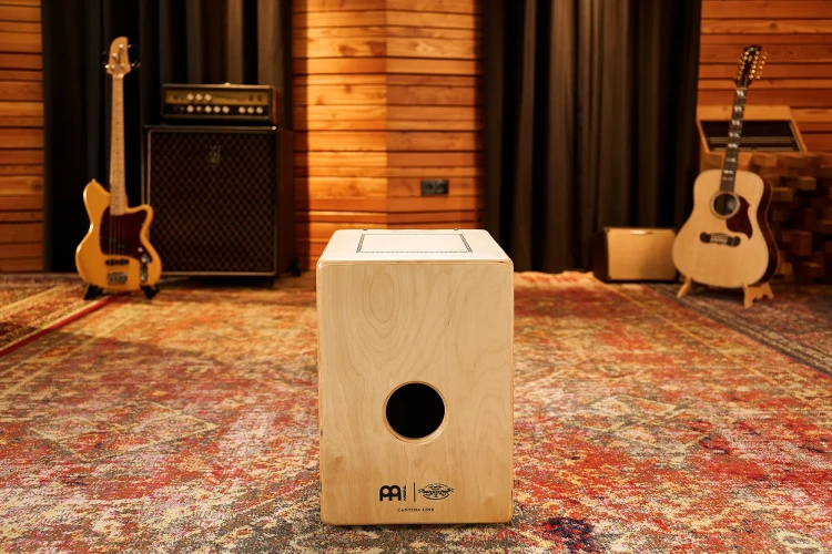 MEINL Percussion Artisan Edition Serie String Cajon Cantina Line - Walnut 6_11zon.webp
