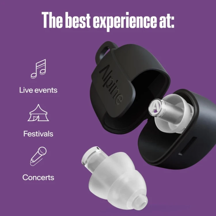 Alpine PartyPlug PRO Transparent Multisize 2.webp