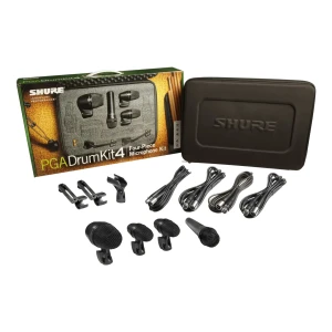 SHURE PGA DRUMKIT4 Microphone Set