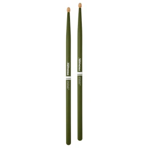 PRO MARK Rebound 5A Green Hickory - Wood Tip