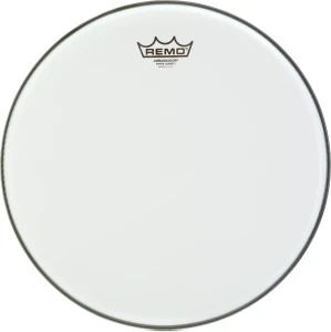 REMO Ambassador White Suede 14"
