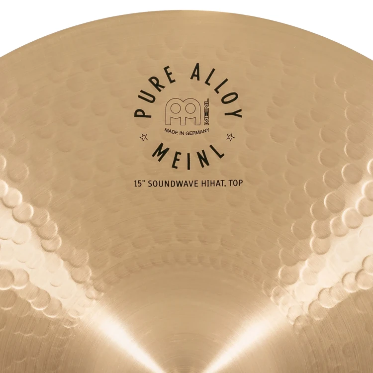 MEINL Pure Alloy Soundwave Hihat 15"
