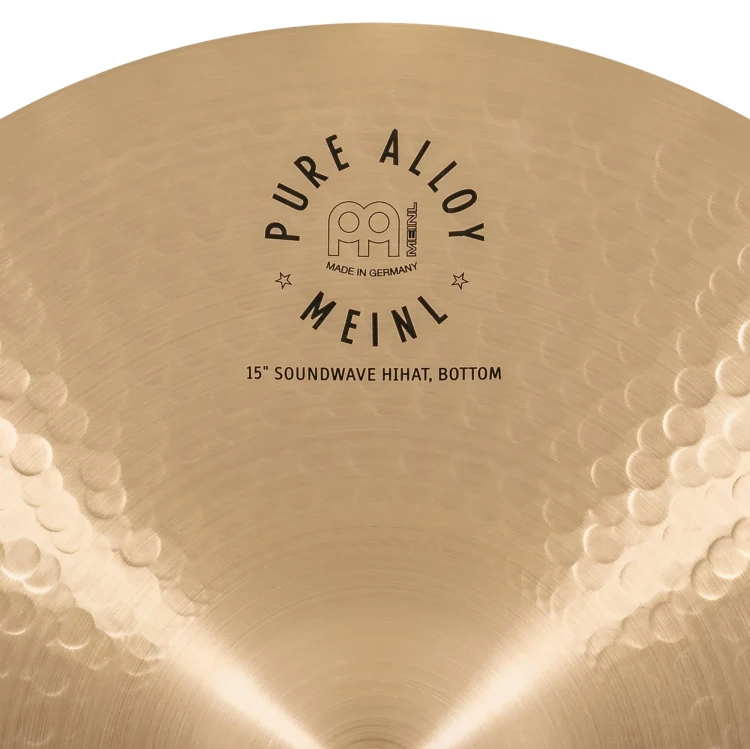 MEINL Pure Alloy Soundwave Hihat 15"