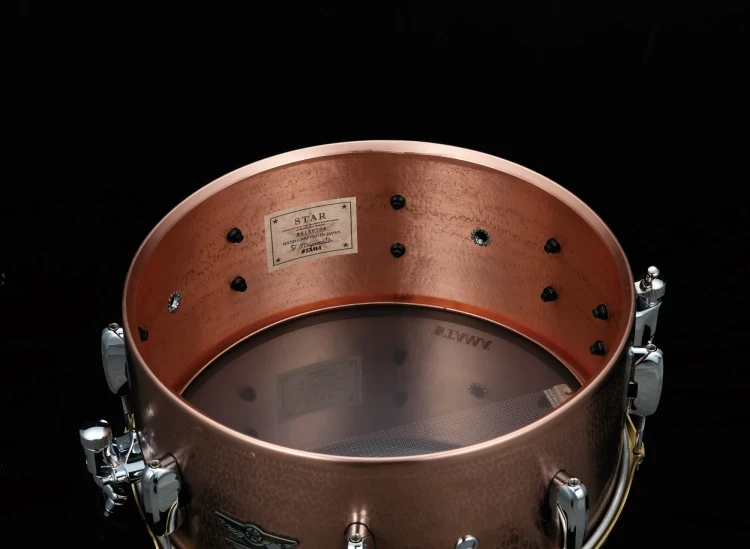 TAMA STAR Reserve Hand Hammered Copper Snare Drum 14x6,5