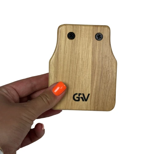 GRV CAJ-CS1 Rubberwood Cajon Castanet (Medium)