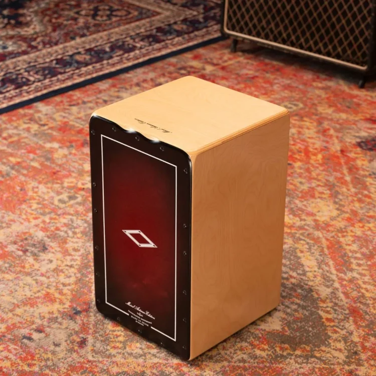 meinl-aetlrf-artisan-tango-red-fade-cajon