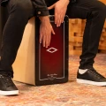 meinl-aetlrf-artisan-tango-red-fade-cajon