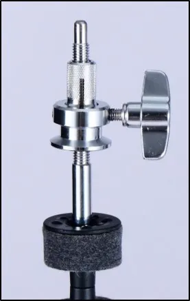 TAMA Z-Rod for HiHat Cymbals - with Screw Type Hi-Hat Clutch for tight Set up