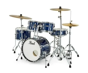 PEARL Roadshow Plus 10,12,14,18,13 + Hardware + Cymbals (Royal Blue)