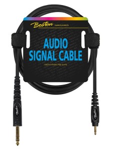 BOSTON AC-262-600 jack 3,5mm/jack 6,3mm stereo 6m