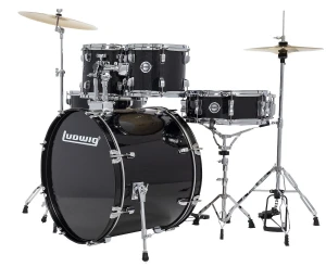 LUDWIG Accent Fuse 5-pc + Hardware + Cymbals