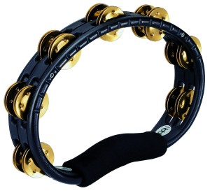 MEINL TMT1B-BK Traditional ABS Tambourine (brass)