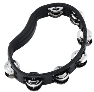 MEINL HTMT1BK Headliner ABS Tambourine (steel)