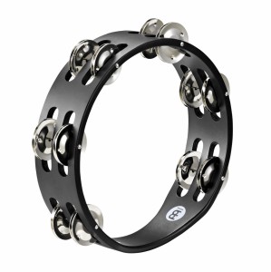 MEINL CTA2S-BK Compact Tambourine (Stainless Steel)