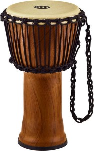 MEINL PADJ3-L-Y Travel Series Twisted Djembe 12"