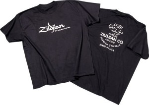 ZILDJIAN Black Classic T-shirt (S)
