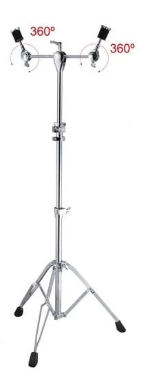 GROOVE CB-905L statyw na dwa talerze