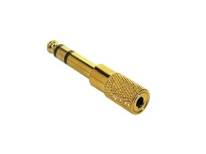 BOSTON AT-165-G Reduction 3,5mm jack/6,3mm jack Stereo