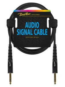 BOSTON AC-222-300 Cabel jack/jack 6,3mm stereo 3m