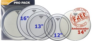 REMO ProPack Pinstripe Clear 12,13,16 + Ambas. 14